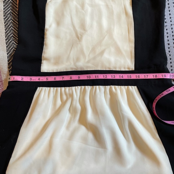 Ted Baker (TB size 3/US10-12) Imogene drop waist color block dress - Picture 9 of 9